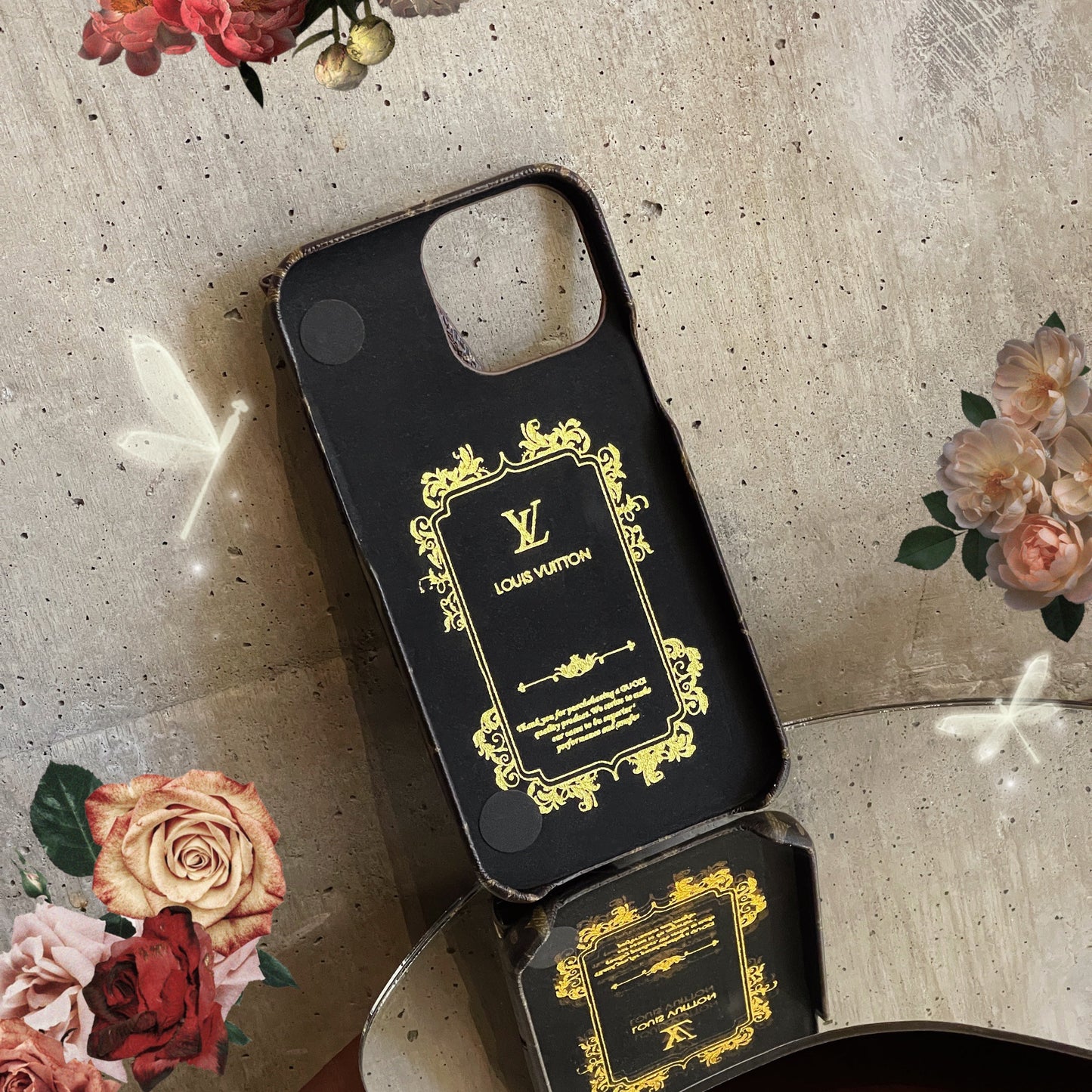 Lou CrossBody Card Holder iPhone Case